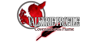Valkyrie Profile: Covenant of the Plume title screen for Nintendo DS